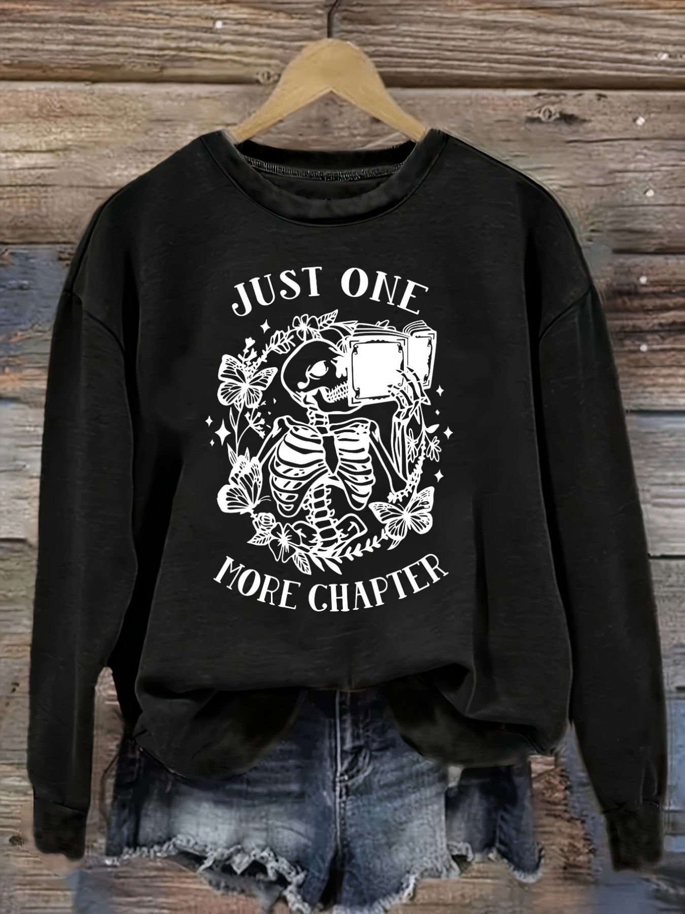 Winter Clothing For - Camiseta Feminina Casual de Manga Longa
