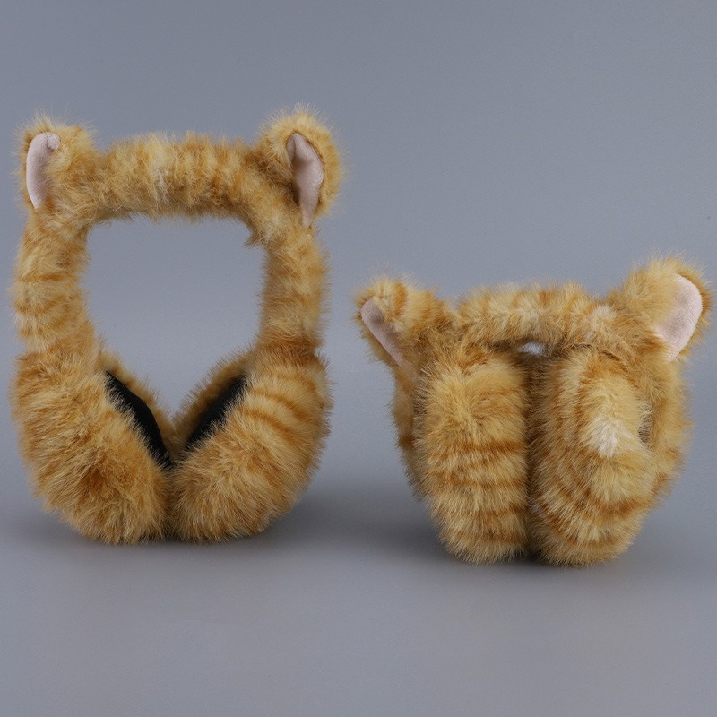 Winter Clothing Earmuffs - Anjj protetores de orelha estilo gato,