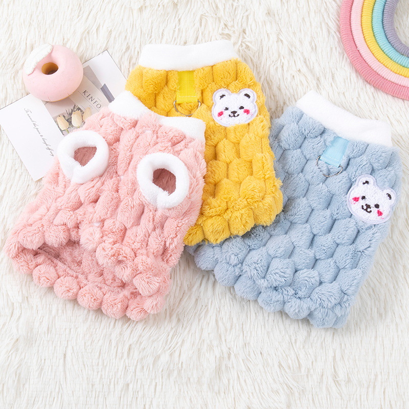 Winter Clothing For Kids - Casaco de lã quente para Pet
