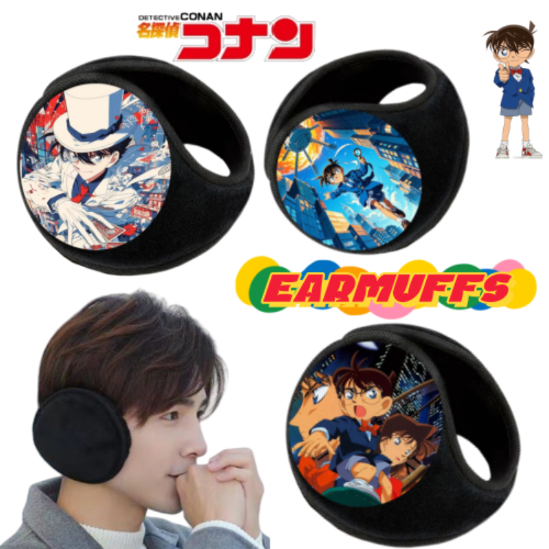 Winter Clothing Earmuffs - Conan Edogawa Kudou Shinichi Kaitou Criança