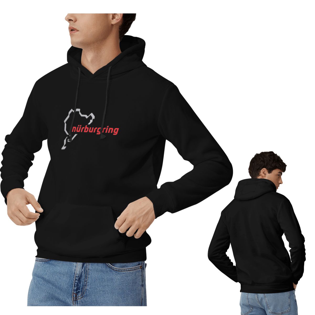 Winter Clothing Germany - Pista de corrida alemanha nurburgring hoodies