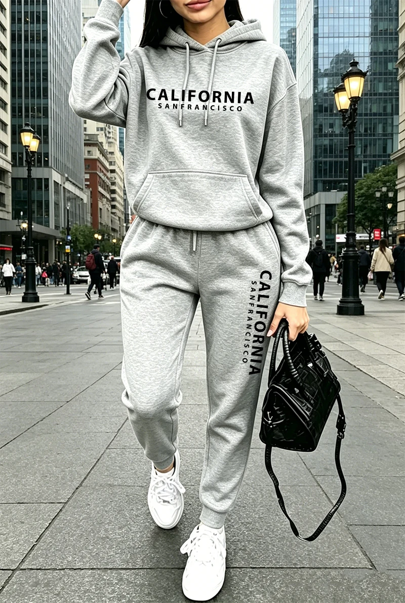 Winter Clothing For - Conjunto de Treino Feminino de Qualidade