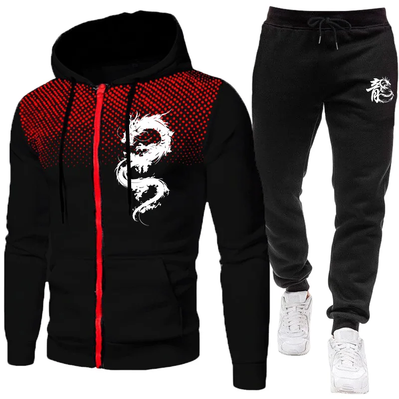 Winter Clothing For - Conjunto Masculino de Moletom e Calça