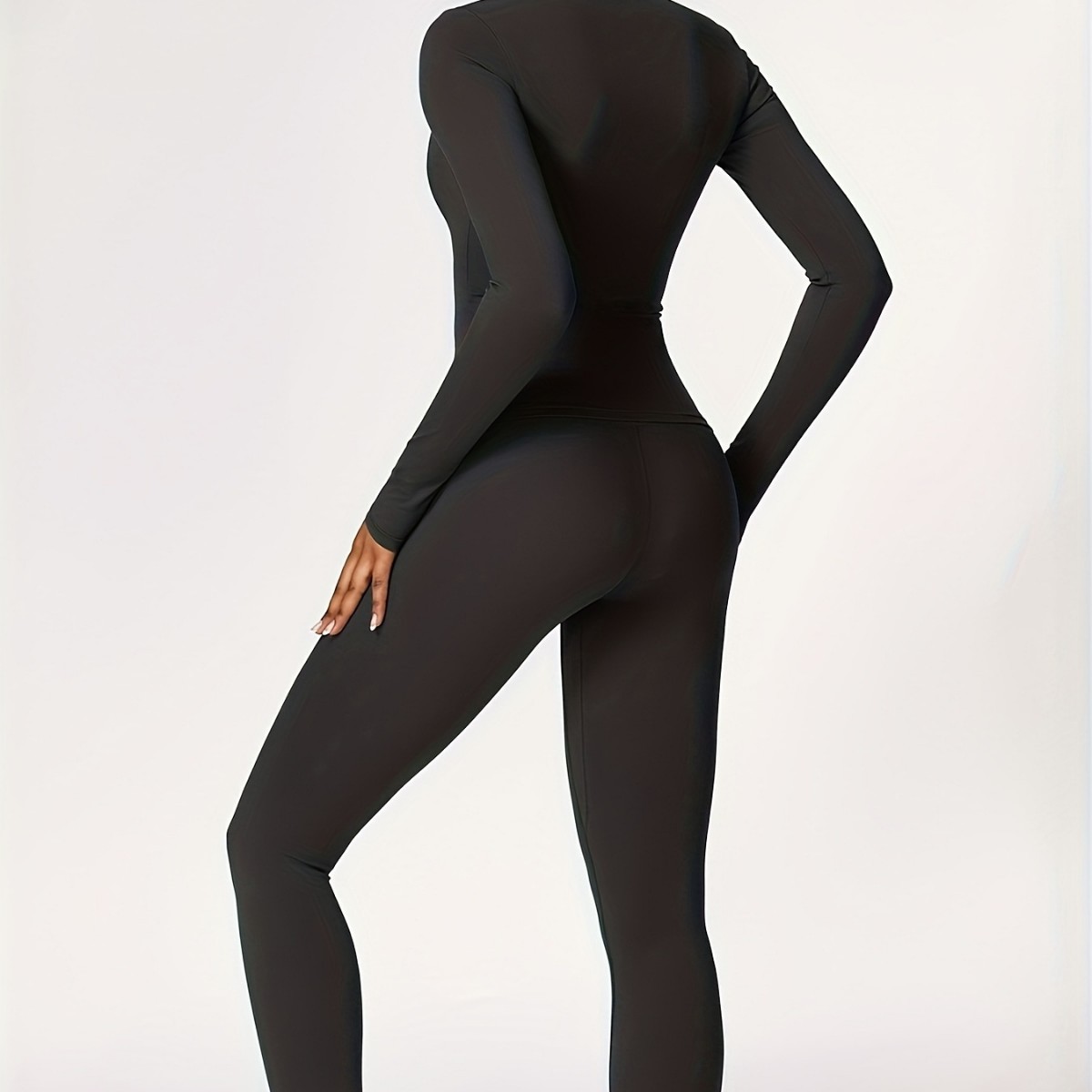 Conjunto de ioga justo e slim, - Winter Clothing For avaliação e preço