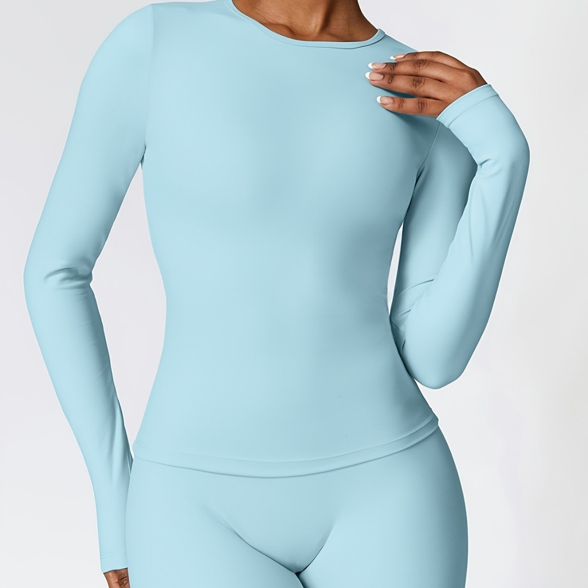 Conjunto de ioga justo e slim, - Winter Clothing For avaliação e preço