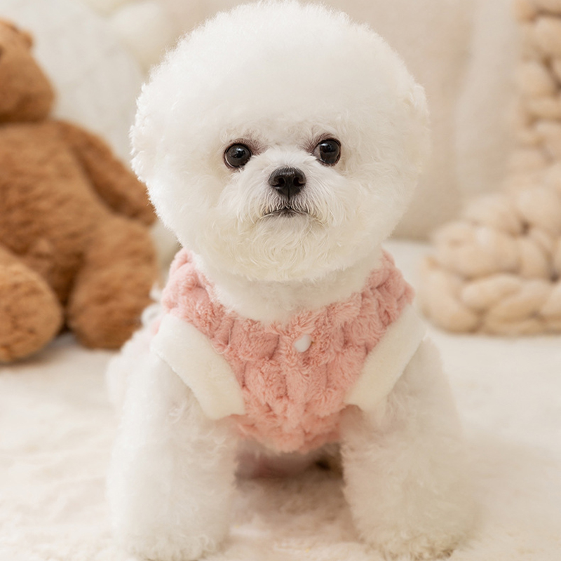 Casaco de lã quente para Pet D - Winter Clothing For Kids avaliação e preço