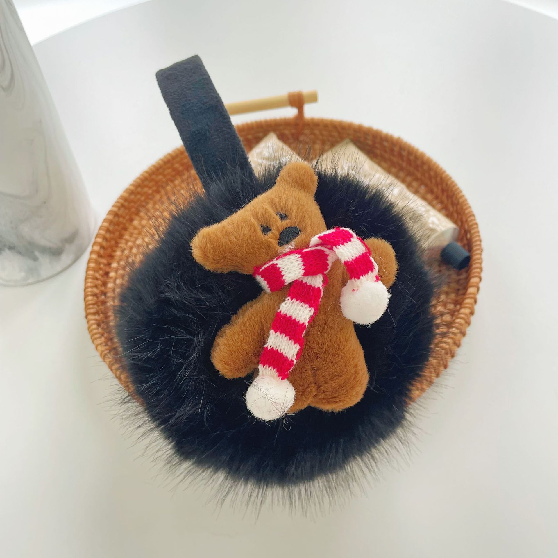 2025 novo urso earmuffs bonito - Winter Clothing Earmuffs avaliação e preço
