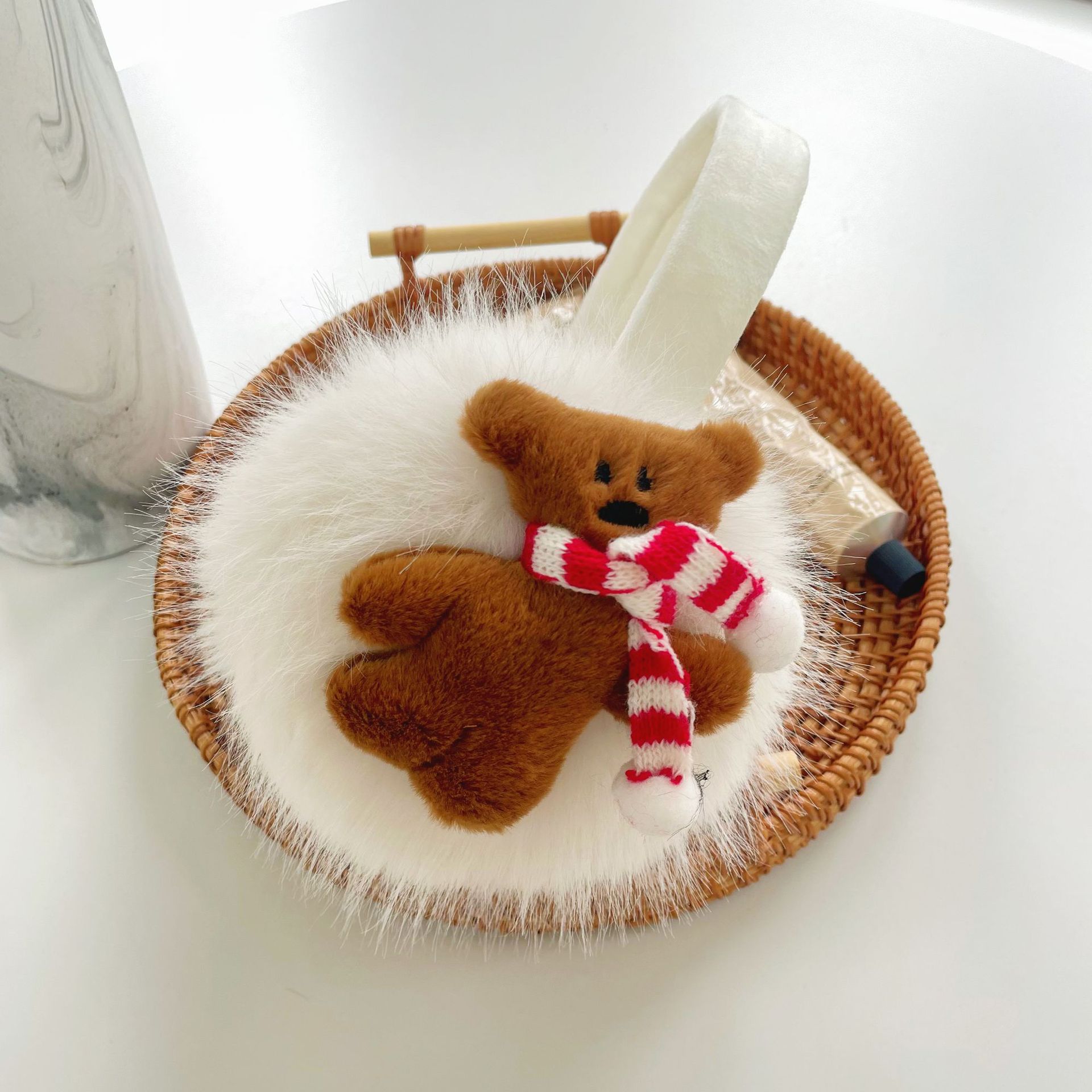 2025 novo urso earmuffs bonito - Winter Clothing Earmuffs avaliação e preço