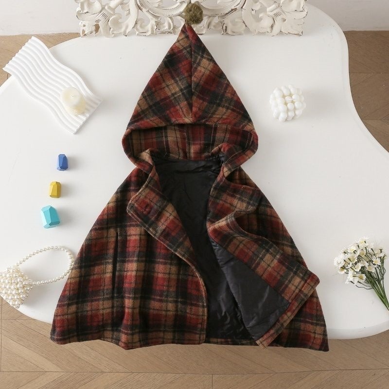 Capa Xadrez Infantil Feminina: - Winter Clothing For Babies avaliação e preço