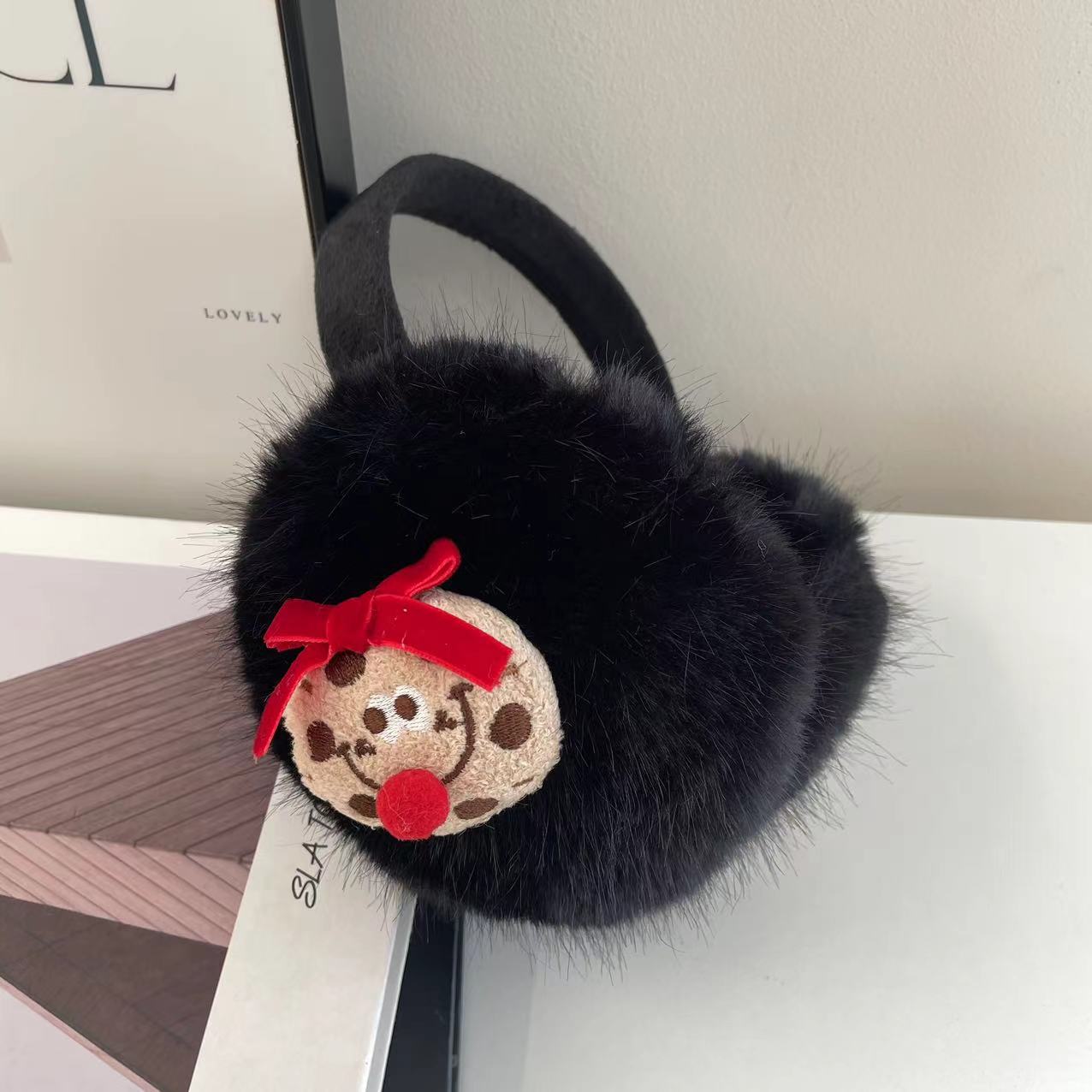 Anjj bonito dos desenhos anima - Winter Clothing Earmuffs avaliação e preço
