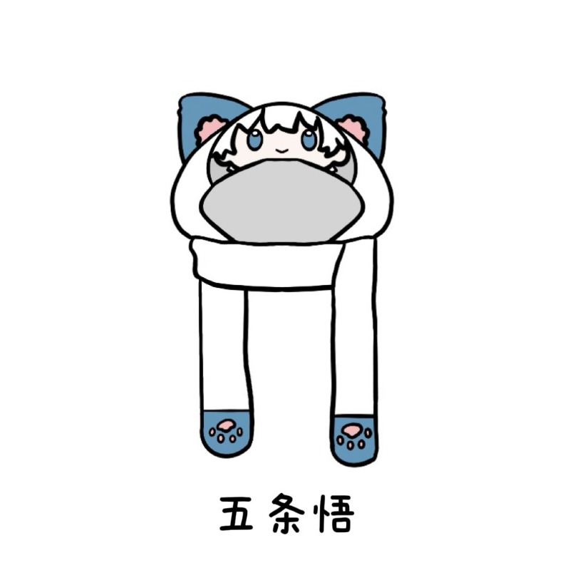 Novo jujutsu kaisen gojo sator - Winter Clothing Earmuffs avaliação e preço