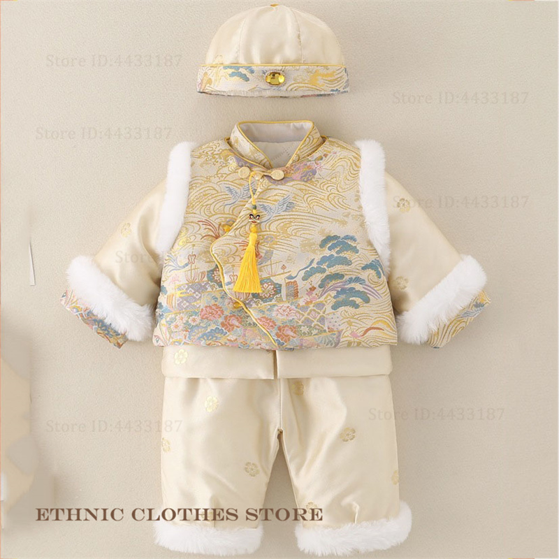 Meninos bebê cem dias tang ter - Winter Clothing For Babies avaliação e preço