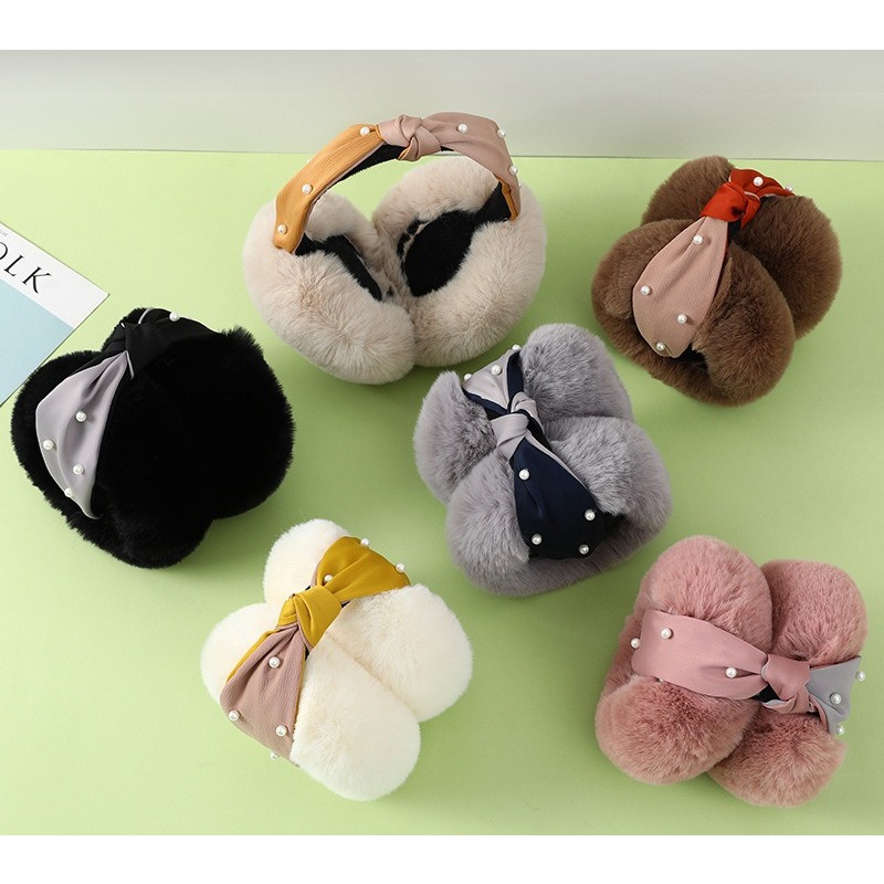 Anjj nova incrustação peral ea - Winter Clothing Earmuffs avaliação e preço