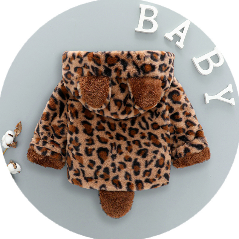 1 2 3 4 anos de pelúcia jaquet - Winter Clothing For Babies avaliação e preço