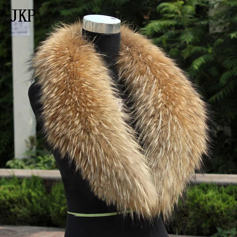 Gola de pele natural real pele - Winter Clothing Online avaliação e preço