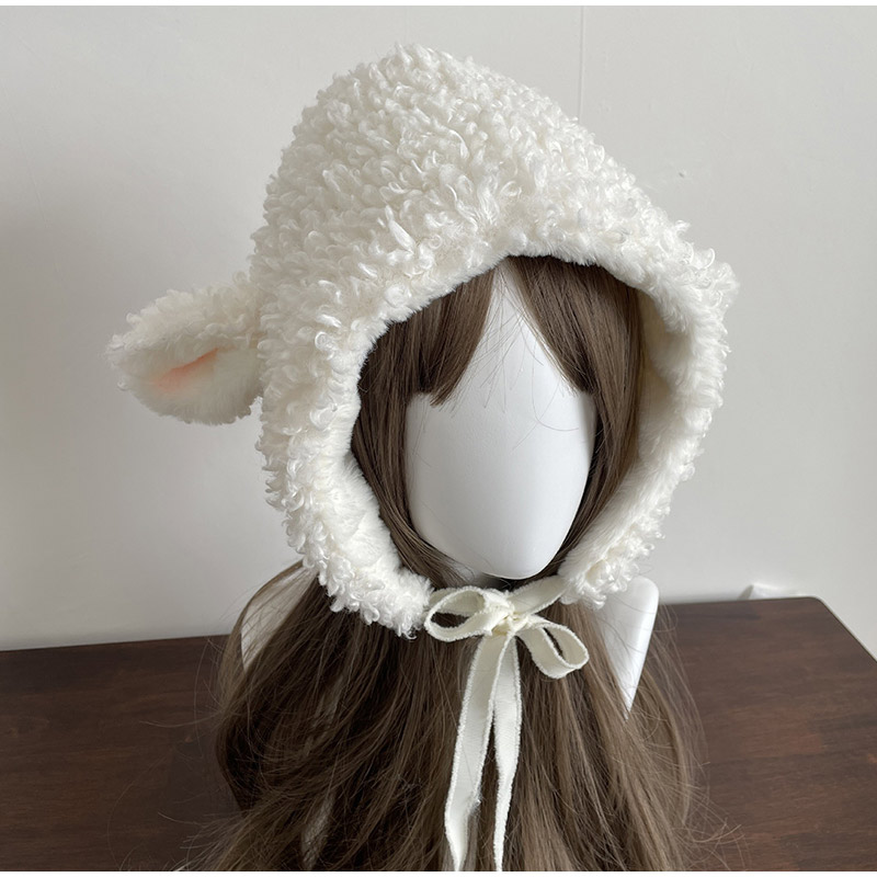 Inverno branco de pelúcia ovel - Winter Clothing Earmuffs avaliação e preço