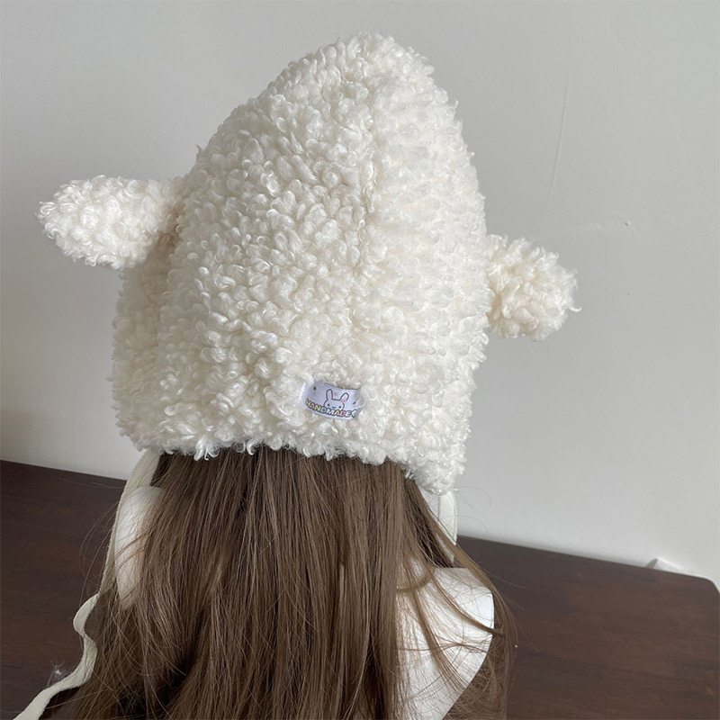 Inverno branco de pelúcia ovel - Winter Clothing Earmuffs avaliação e preço