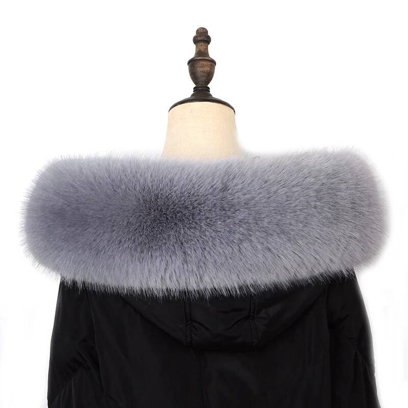 Colarinho de pele sintética pa - Winter Clothing Online avaliação e preço