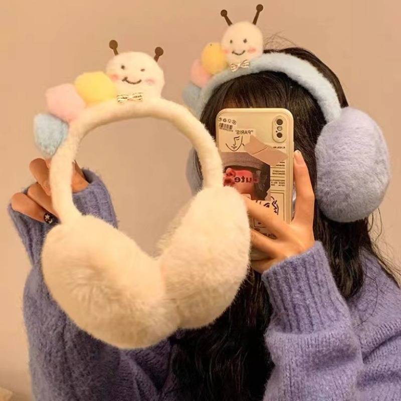 Novo bonito engraçado pelúcia  - Winter Clothing Earmuffs avaliação e preço