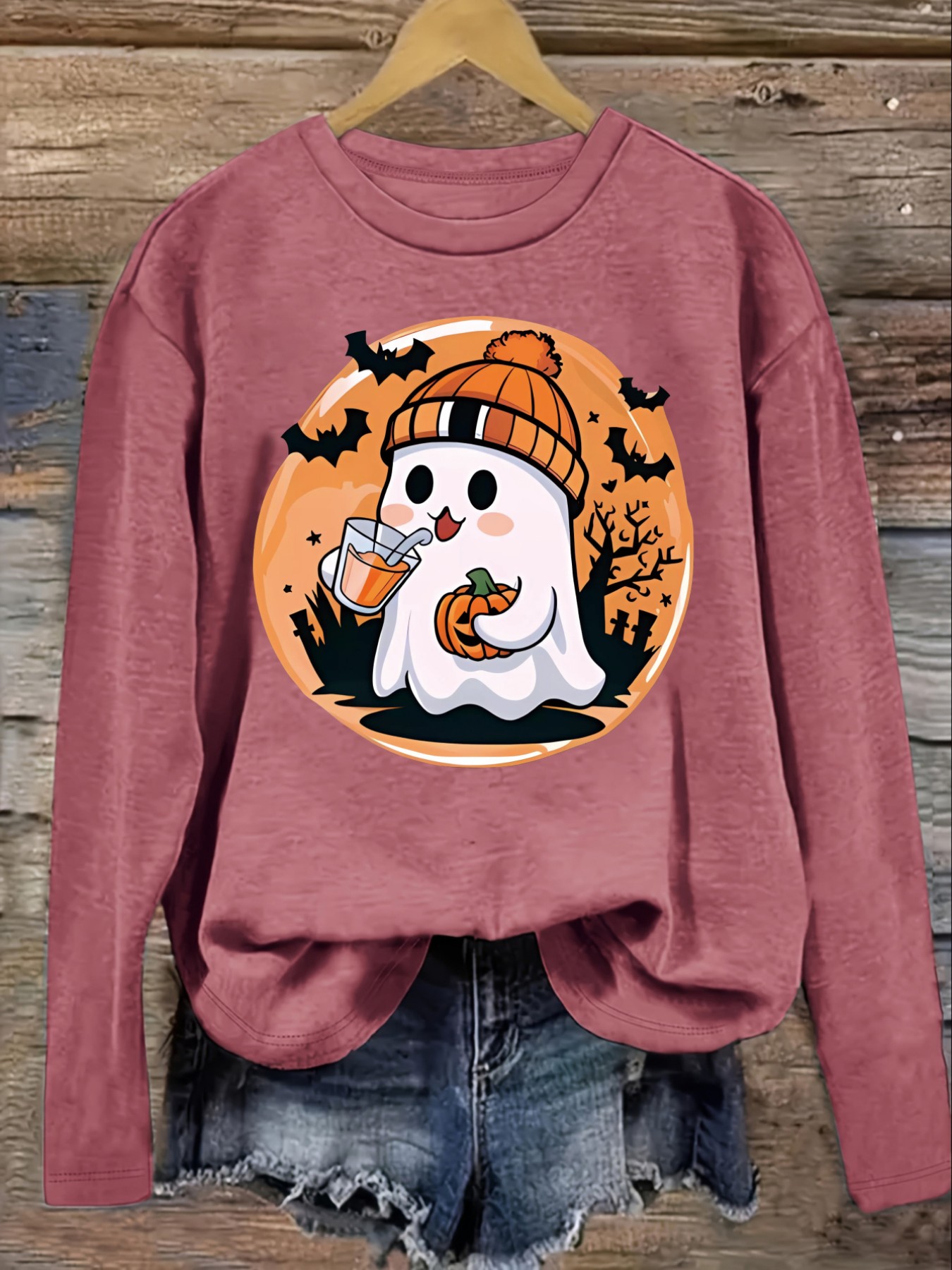 Camiseta Feminina Casual de Ma - Winter Clothing For avaliação e preço