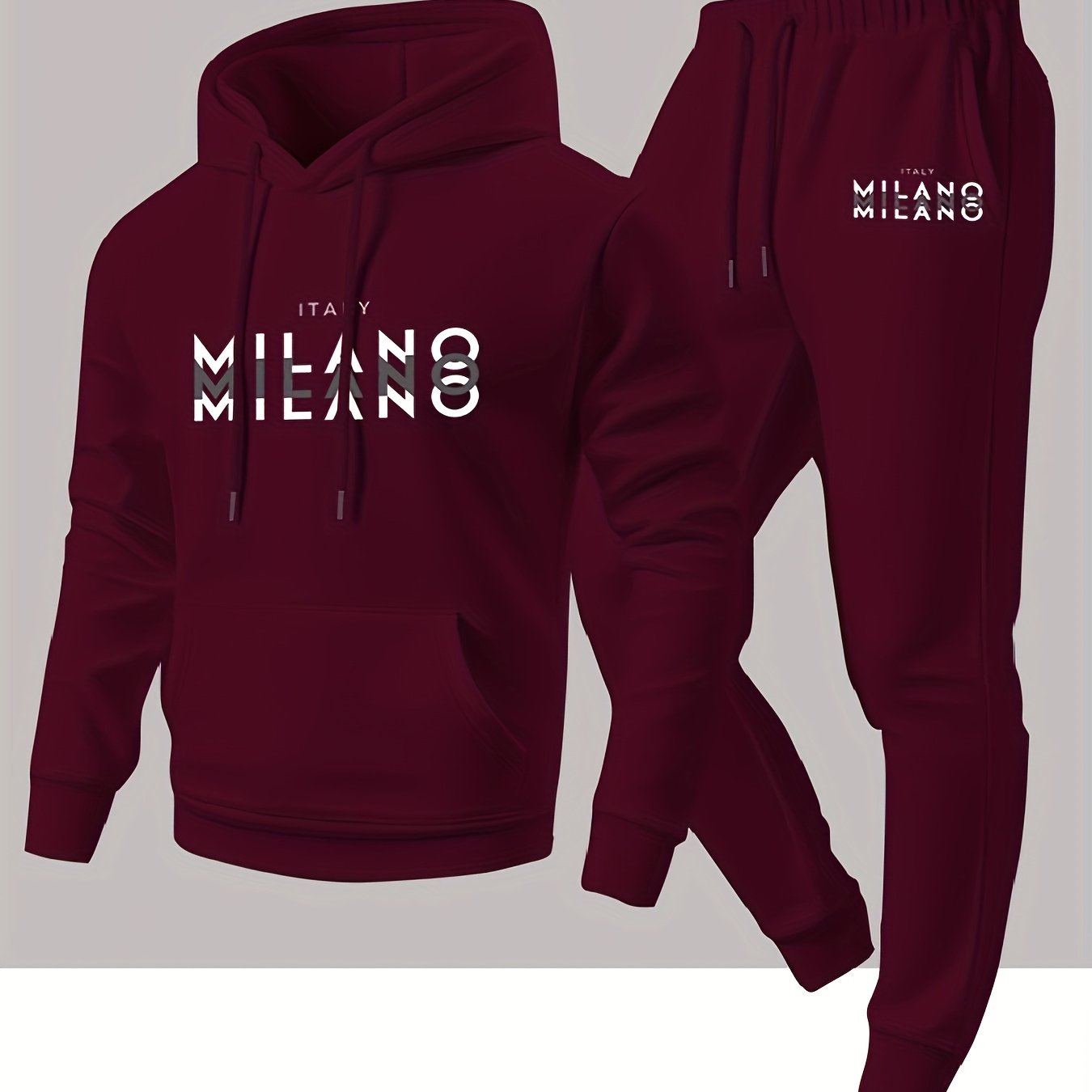 Conjunto Casual de Moletom com - Winter Clothing For avaliação e preço