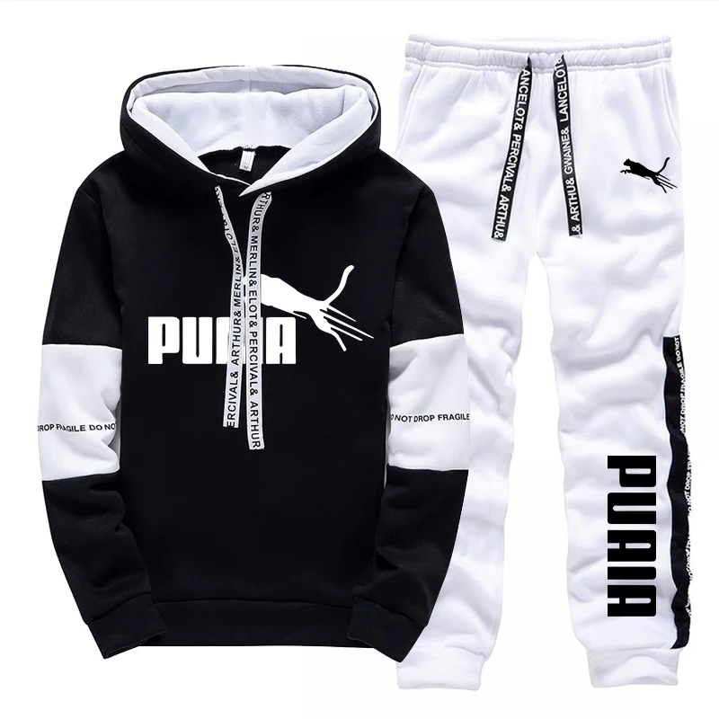 Conjunto Masculino de Moletom  - Winter Clothing For avaliação e preço